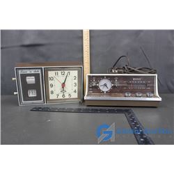 Sony Alarm Clock & Westclox Time N Date Clock