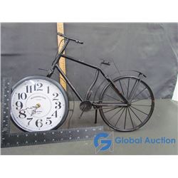 Metal Bike Clock