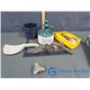 Image 1 : Scotch Bottle, Enamel Pot, Hardware, etc