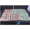 Image 1 : (6) Sets of Matching SK License Plates 1970-71