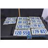 Image 1 : (5) Sets of Matching SK License Plates 1972