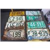 Image 1 : (8) SK Diamond & Golden Jubilee License Plates 1955 & 1965