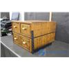 Image 5 : (2) 2-Drawer Wooden Cases