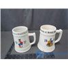 Image 4 : (2 ) Sets of Beer Mugs