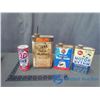 Image 1 : (4) Oil Tins with Contents