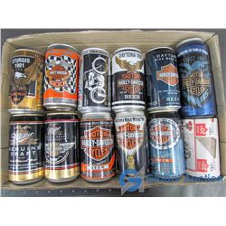 (11) Harley-Davidson Cans