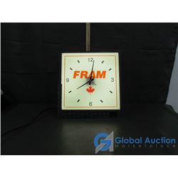 Fram Light Up Wall Clock