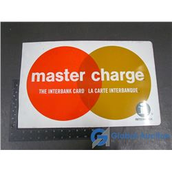 Master Charge Sign