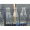 Image 2 : (7) Glass Milk Bottles