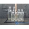 Image 1 : (8) Glass Milk Bottles