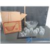 Image 1 : Clear Glass Punch Bowl Set