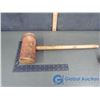 Image 2 : (3) Wooden Carpenter Mallets