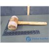 Image 3 : (3) Wooden Carpenter Mallets