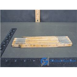 Wooden Expanding Carpenter Ruler