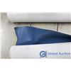 Image 2 : (2) Rolls of Blue Vinyl