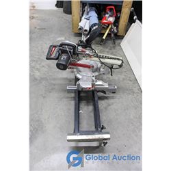 Craftsman Mitre Saw on Folding Stand