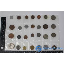 (32) Foreign Coins