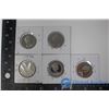 Image 2 : (5) Proof-Like 50 Cent Coins