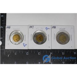 (3) Uncirculated Toonies