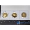 Image 2 : (3) Proof Loonies