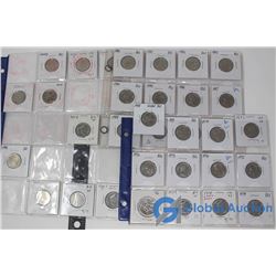 (34) Uncirculated Quarters