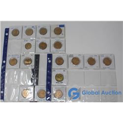 (17) Uncirculated Dollar Coins