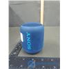 Image 1 : Blue Sony Bluetooth Wireless Speaker