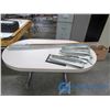 Image 1 : (6) 6ft Metal Shelf and Plenty of Brackets and Bust Mop