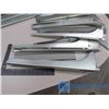 Image 2 : (6) 6ft Metal Shelf and Plenty of Brackets and Bust Mop
