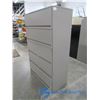 Image 1 : 5-Drawer Metal Filling Cabnet (Brown)