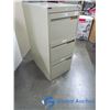 Image 1 : 3-Drawer Metal Filling Cabinet (Beige)