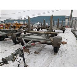 2012 JJ Trailers Galvanized Wagon Style Pole Trailer