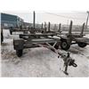 Image 1 : 2012 JJ Trailers Galvanized Wagon Style Pole Trailer