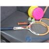Image 3 : (3) Badminton Rackets, (2) Birdies & (2) Frisbees