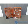 Image 1 : (2) Metal Organizers w/Contents