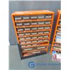 Image 3 : (2) Metal Organizers w/Contents