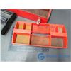 Image 2 : Metal Tool Box and (2) Trays