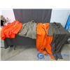 Image 1 : (2) Cover-alls and (2) Zip Up Sweaters etc