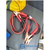 Image 2 : (2) Jumper Cables, Car Scraper and Bag