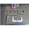 Image 3 : Assortment of C-Clamps