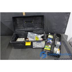 Toolbox of Assorted Screws and Nails etc