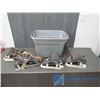 Image 1 : Bucket of (4) Pairs of Ice Skates