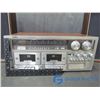 Image 2 : York AM/FM Multiplex Stero /8 Track/ Cassette with (2) Speakers (Working)