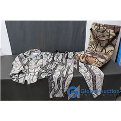 Wilderness XL and L Camo Suit with Chair Cushion