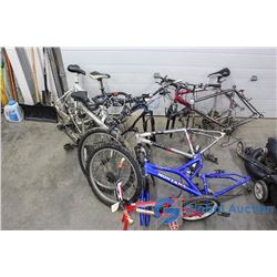 Men's Norco Racer (White), Men's CCM Mountain Bike (Black), Men's Supercycle Mountain Bike (Grey), M