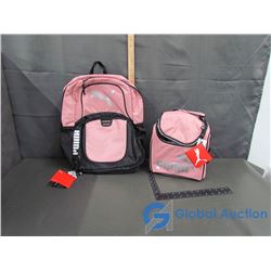 Puma Backpack and Lunch Bag