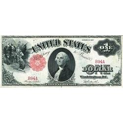1917, $1 United States Note. Fr-36. KL-23 RAW