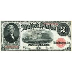 1917, $2 United States Note. Fr-60. KL-120 RAW