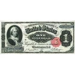 1891, $1 Silver Certificate FR223 CGA 68