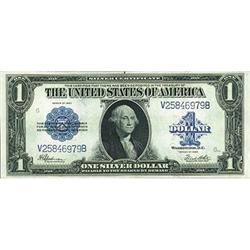 1923, $1 Silver Certificate FR237 PMG ChAU 58